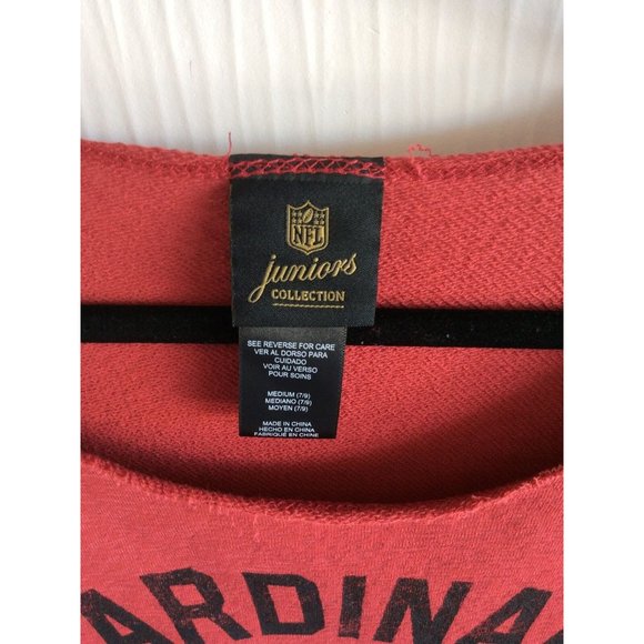 NWT, Arizona Cardinals Lightweight Sweatshirt, Juniors Size M, Very Cute - Picture 2 of 7